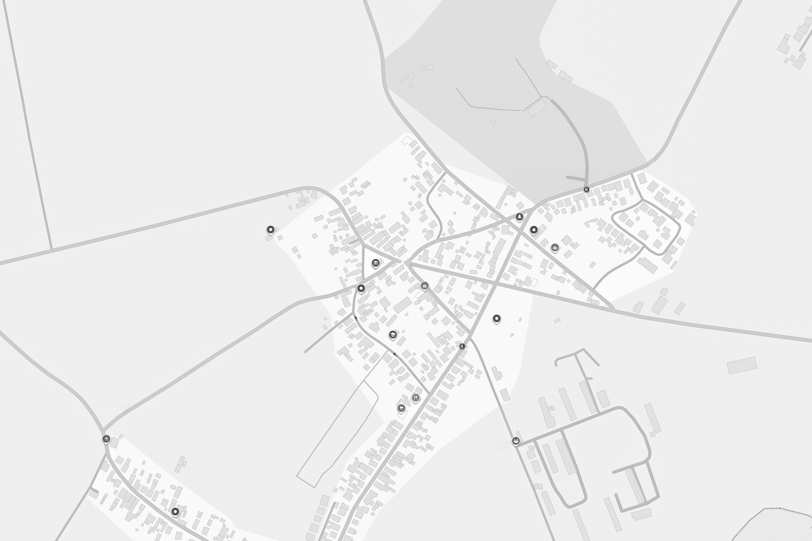 Orientačná mapa lokality Biele Maky